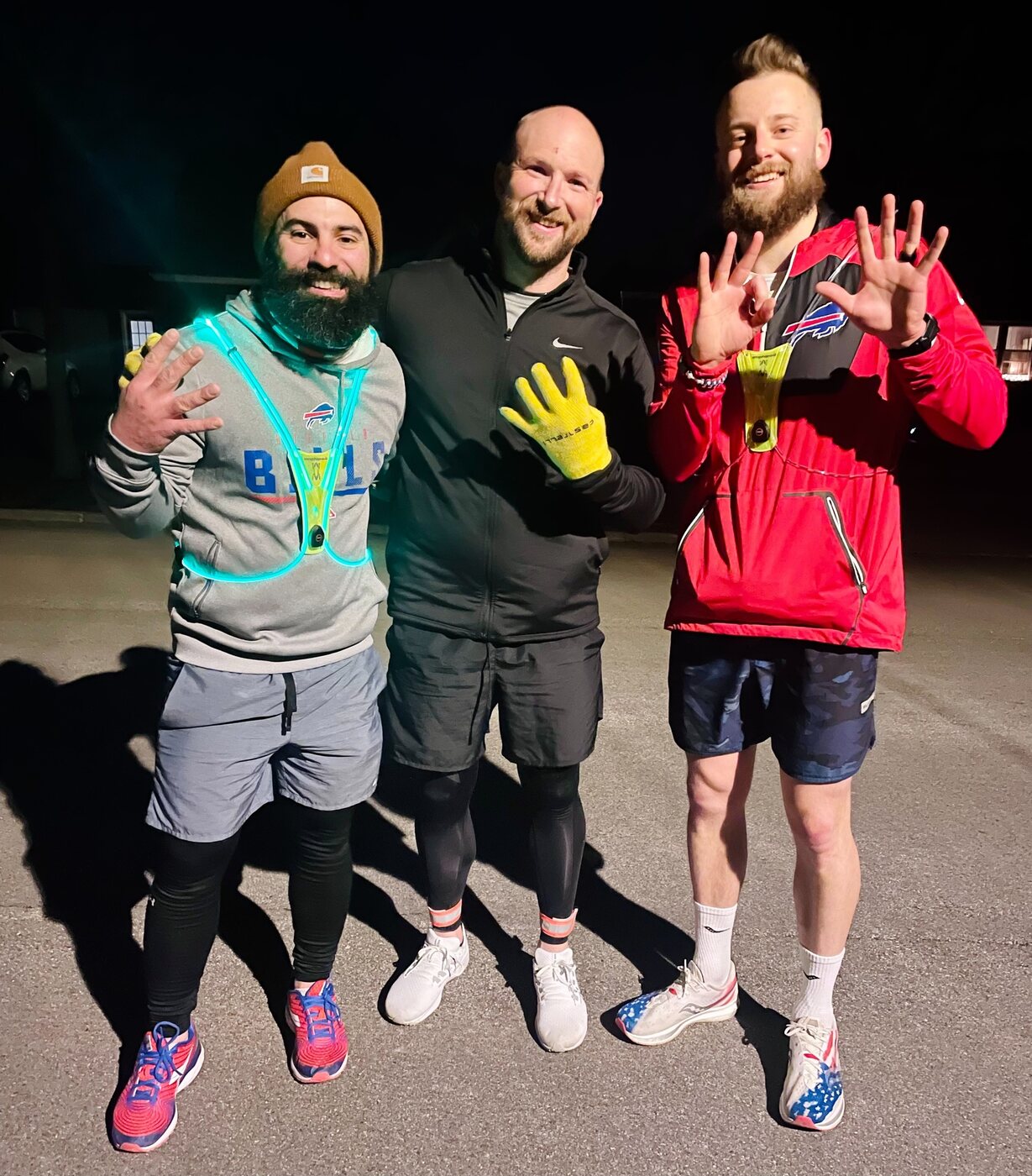 Night miles, done